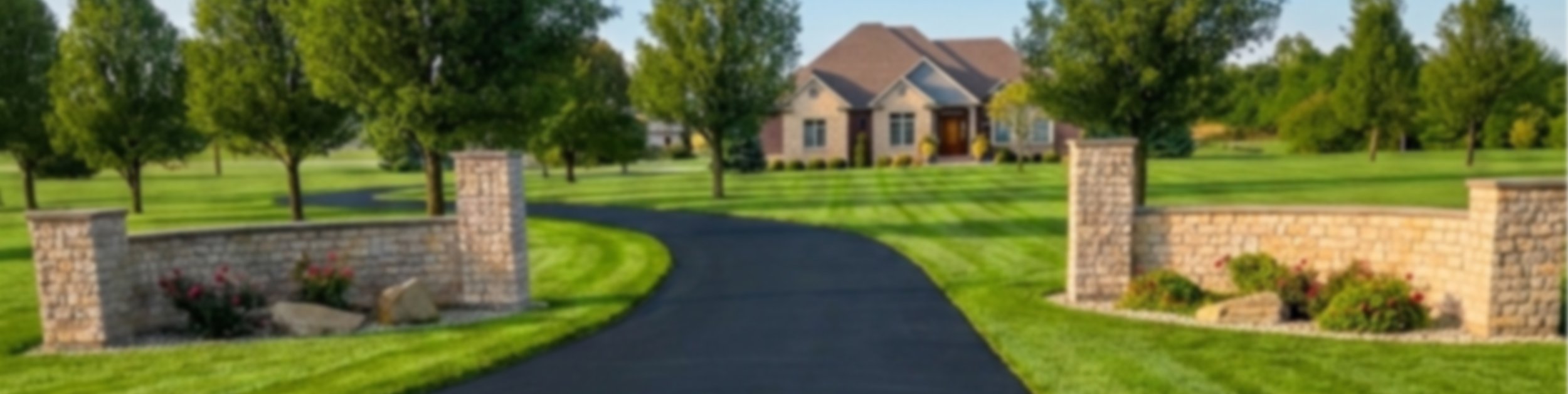 asphalt driveway